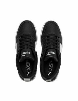 Zapatillas Puma Rebound Layup Lo Negro/Blanco