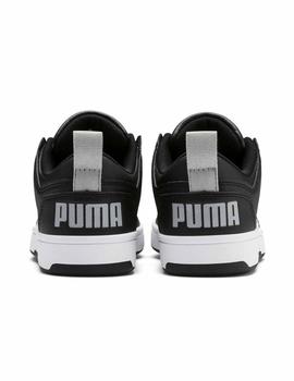 Zapatillas Puma Rebound Layup Lo Negro/Blanco