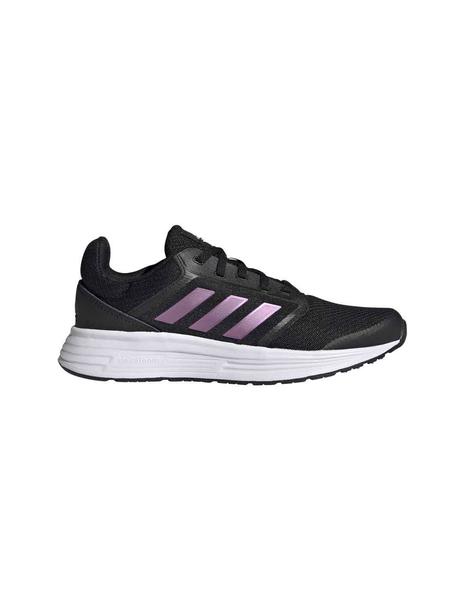 Derribar Volver a llamar fax Zapatillas Adidas Galaxy 5 Negro/Morado Mujer