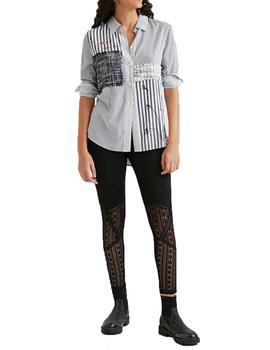 Leggings Desigual Negro Mujer