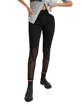 Leggings Desigual Varsovia Negro Mujer