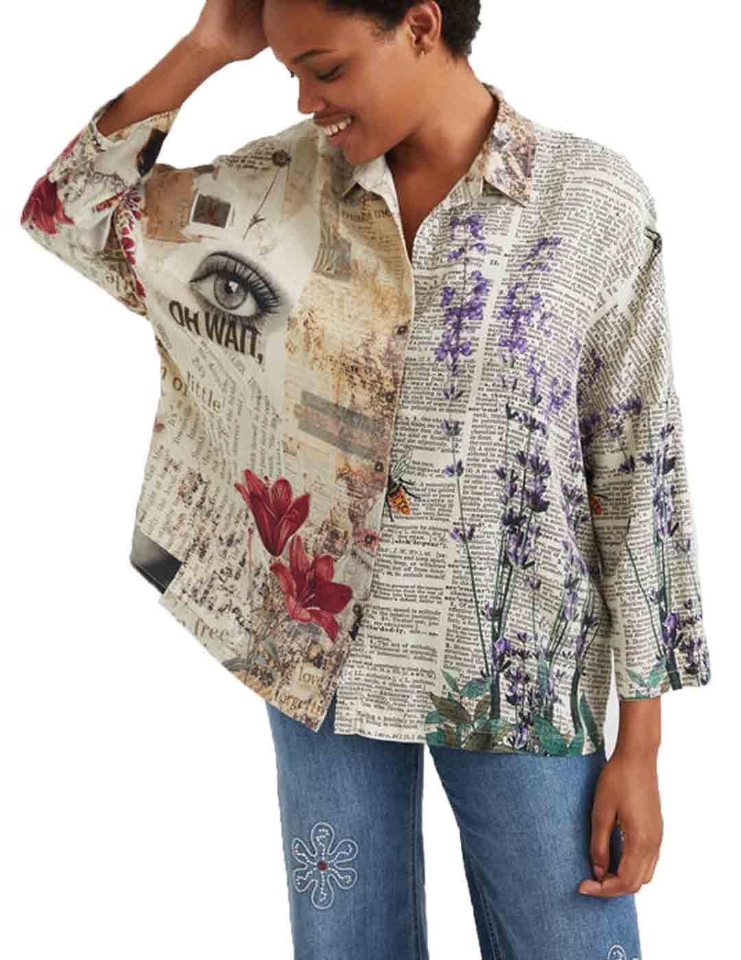 Camisas mujer desigual online