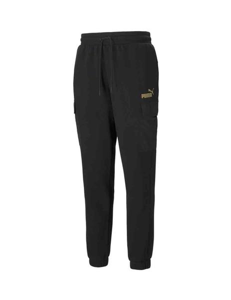 Pantalon Puma Ess Logo Hombre Negro