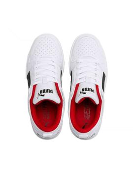 Zapatillas Puma Rebound Layup Lo Blanco/Negro/Rojo