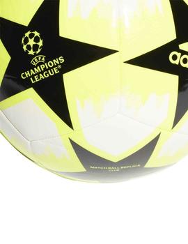Balon Adidas UCL CLB SP Blanco/Amarillo/Negro