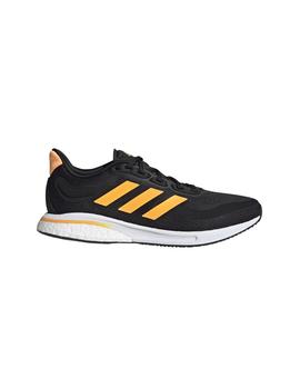 Zapatillas Adidas Supernova M Negro/Naranja Hombre