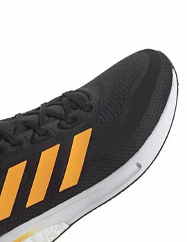 Zapatillas Adidas Supernova M Negro/Naranja Hombre