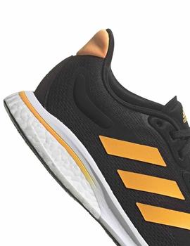 Zapatillas Adidas Supernova M Negro/Naranja Hombre