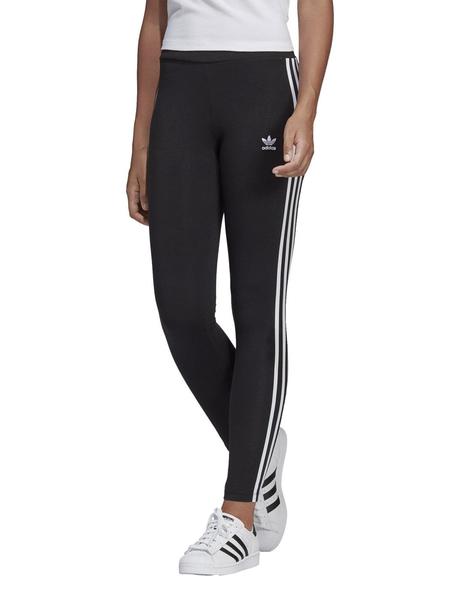 Maniobra soborno Pisoteando Malla Adidas 3 STR Tight Negro/Blanco