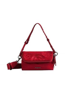 Bolso Desigual Mandarala Venecia Mini Rojo Mujer