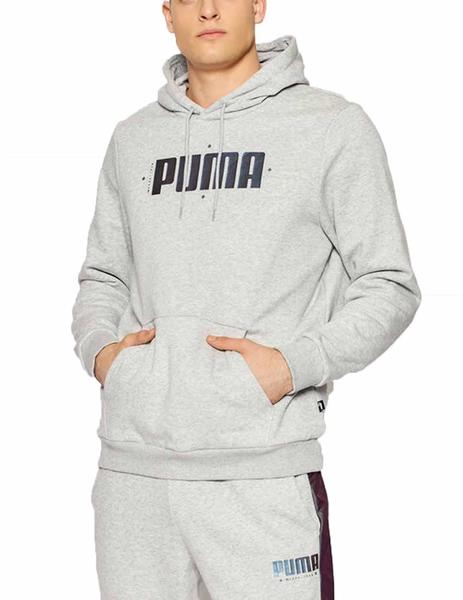 jaula dígito Notorio Sudadera Puma Cyber Graphic Gris Hombre