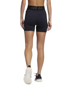 Malla corta Adidas TF SHRT 4' 3 BAR Negro Mujer