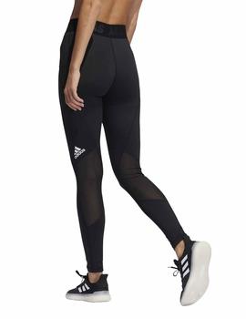 mensual ropa legislación Leggings Adidas TF L 3 BAR Negro Mujer