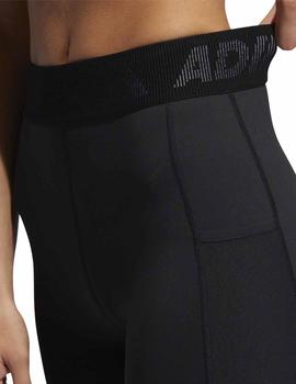 Leggings Adidas TF L 3 BAR Negro Mujer