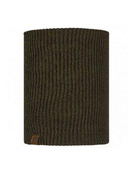 Cuello Buff Knitted & Fleece Lyne Verde Oscuro