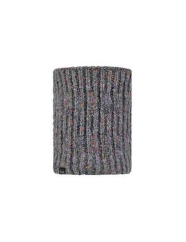Cuello Buff Knitted & Fleece Kim Gris/Multicolor