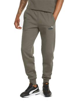 Pantalon Puma ESS+ 2 col logo Verde Hombre