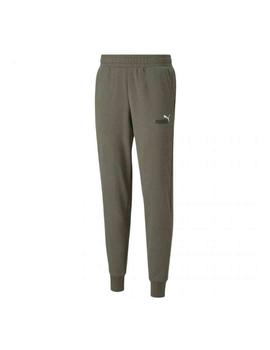 Pantalon Puma ESS+ 2 col logo Verde Hombre