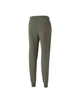 Pantalon Puma ESS+ 2 col logo Verde Hombre