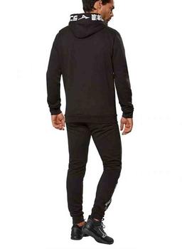 Sudadera Mizuno Athletic Katakana Negro Hombre