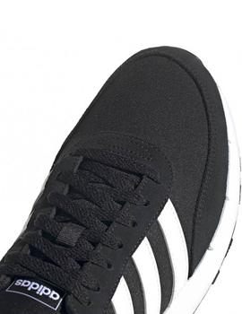 Zapatillas Adidas Run 60s 2.0 Negro/Blanco Hombre