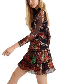 Vestido Desigual Berlin Multicolor Mujer