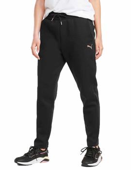 Pantalon Puma Evostripe Negro Mujer