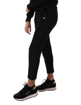 Pantalon Champion Slim Negro Mujer