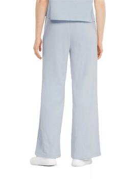 Pantalon Puma ESS  Embroidery Azul Mujer