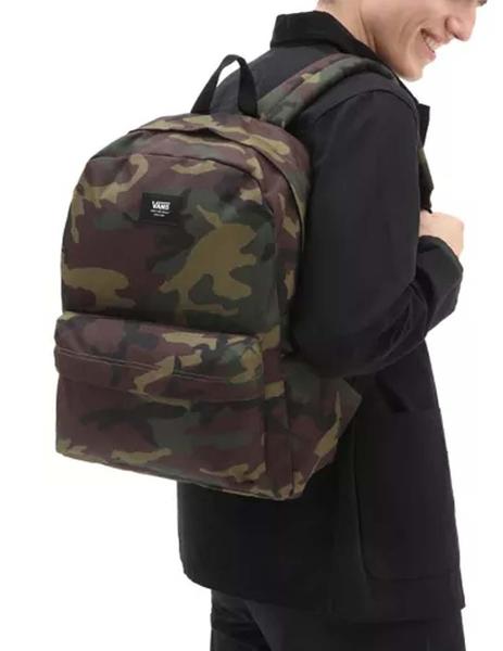 Mochila Vans Old Skool III Classic Camo Verde