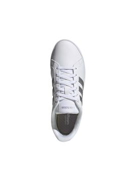 Zapatillas Adidas Courtpoint Blanco/Plata Mujer