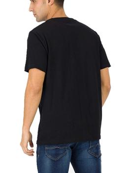 Camiseta Tiffosi Barton MC Negro Hombre