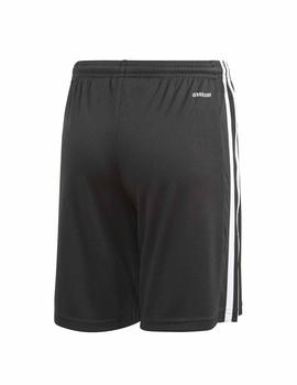 Pantalon corto Adidas Squad 21 Negro/Blanco Niño