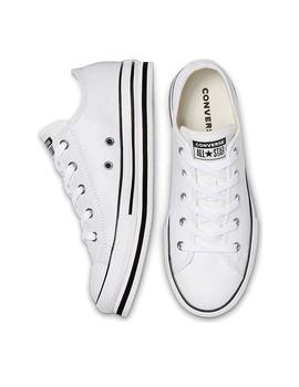 Zapatillas Converse CTAS EVA Lift OX Piel Blanco