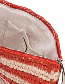 Cartera Tiffosi Carmen Rojo/Beige Mujer