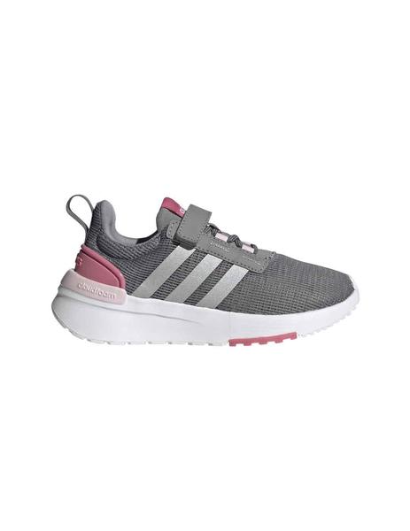 Zapatillas Adidas Racer TR21 Gris/Rosa Niña