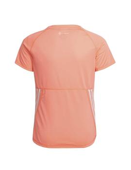 Camiseta Adidas G AR 3S Coral Fluor Niña