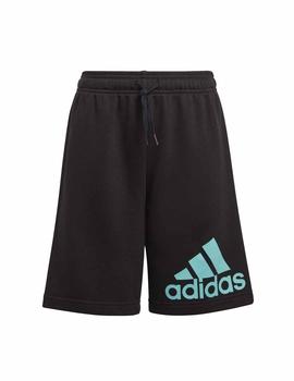 Pantalon corto Adidas B BL Negro/Verde Niño