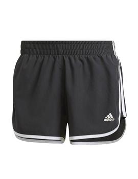 Short Adidas M20 3' Negro/Blanco Mujer