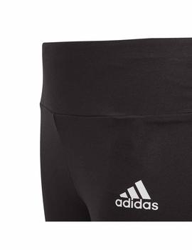 Leggings Adidas G 3S Negro/Blanco Niña