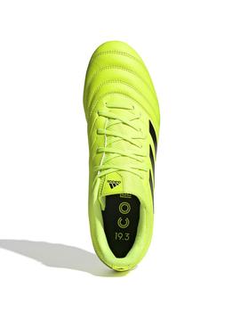 Bota fútbol adidas copa 19.3 AG amarillo fluor/ ne