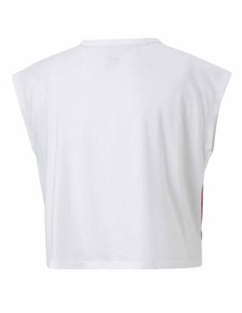 Camiseta Puma Alpha Style Blanco Niña