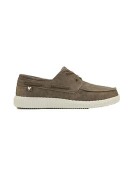 Zapatillas Walk in Pitas Boat Canvas Lav Taupe