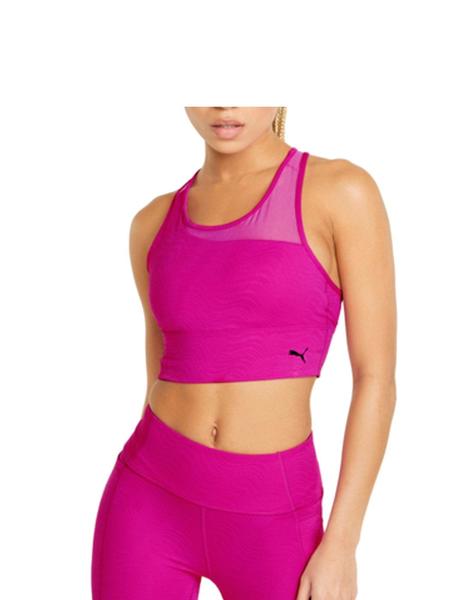 Top Mid Impact Flawless Fucsia Mujer