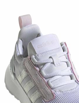 Zapatillas Adidas Racer TR21K Blanco Niña