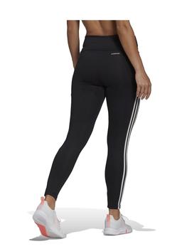 Leggings Adidas W 3S 7/8 Negro/Blanco Mujer