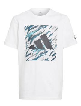 Camiseta Adidas B TGR G T Blanco Niño