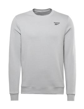 Sudadera Reebok RI Left Chest Logo Gris Hombre