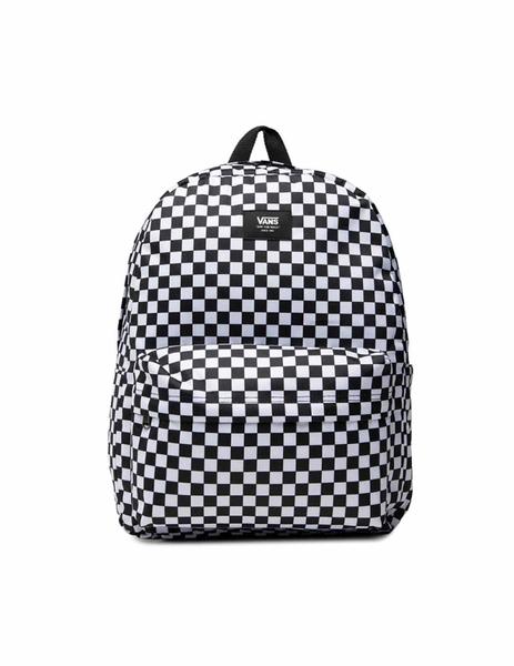 Mochila vans blanco y negro cheap