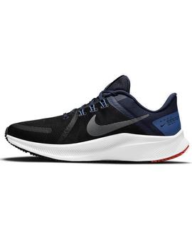 Zapatillas Nike Quest 4 Negro/Marino Hombre